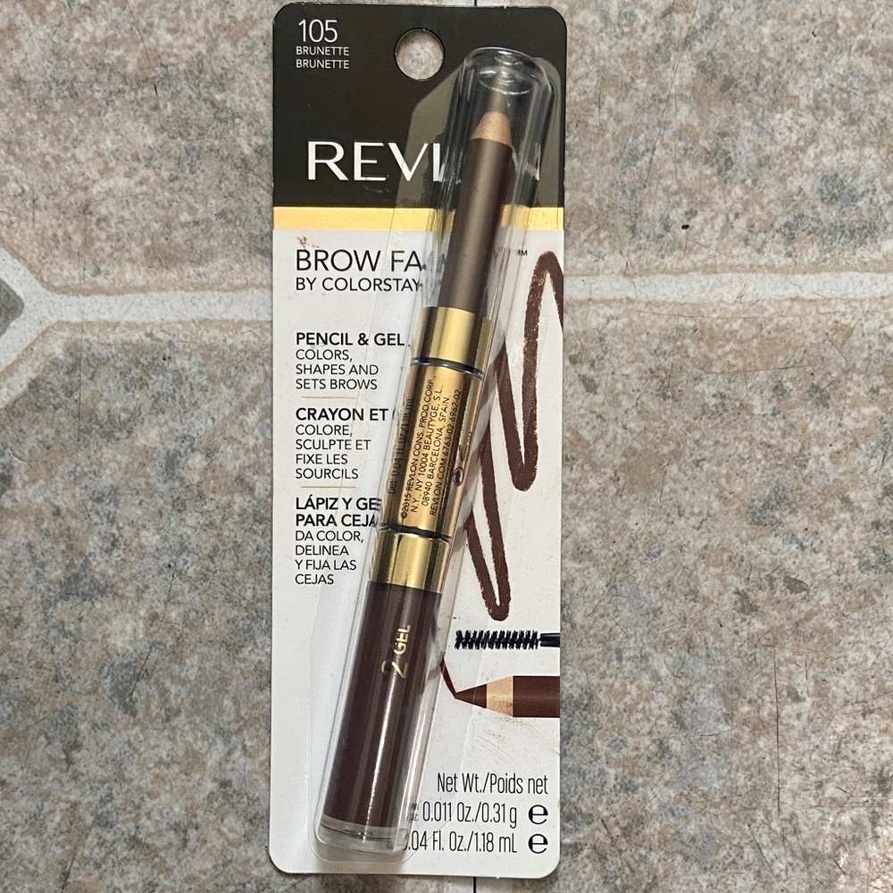 Revlon Brow Fantasy Pencil & Gel — Brunette (105)